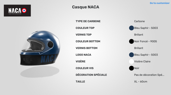 CASQUE INTEGRAL NACA