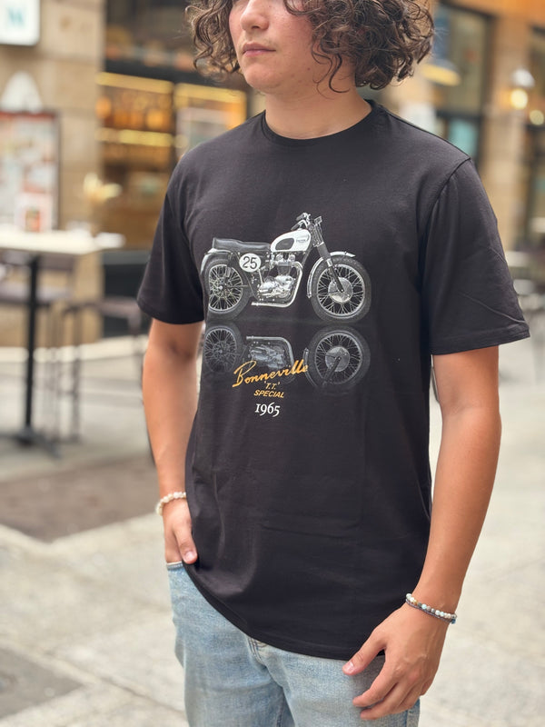 TSHIRT Bonneville 1965