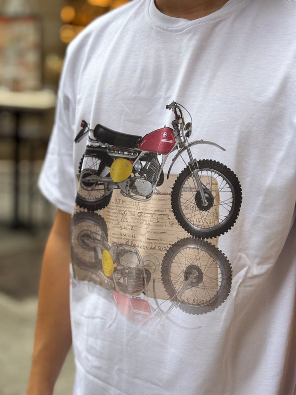 TSHIRT KTM réservoir rouge
