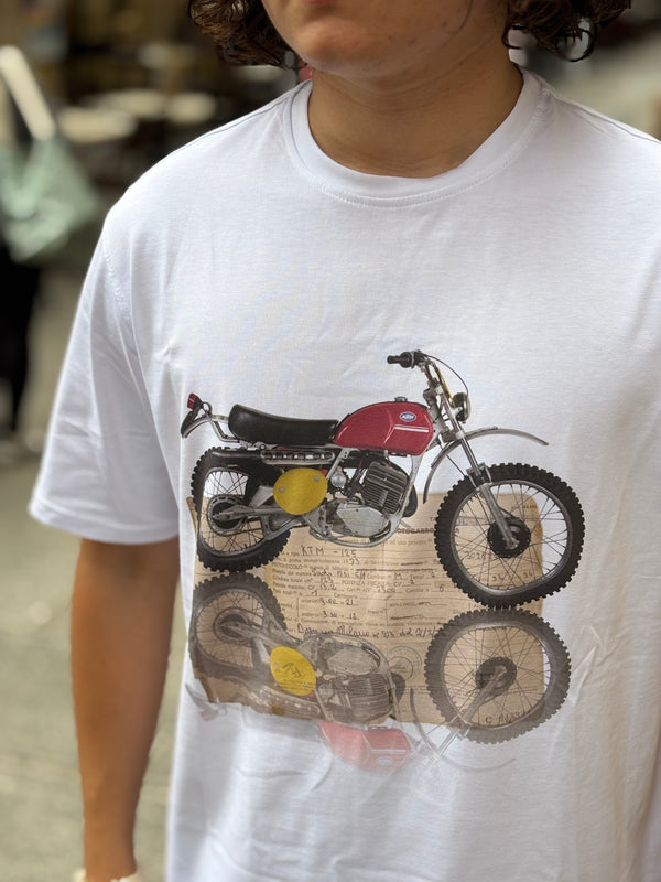 TSHIRT KTM réservoir rouge