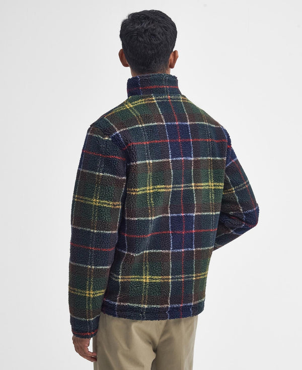 TARTAN FLEECE ZIP